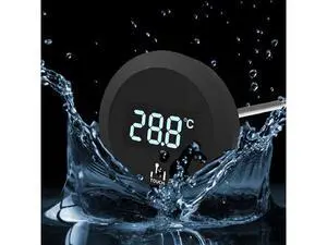Digital Touch Screen Thermometer IP65 Waterproof Thermometer With Stainless Steel Probe For Coffee Milk Jug Digital Touch Screen Thermometer IP65 Waterproof Thermometer With Stainless Steel Probe For Coffee Milk Jug
