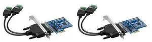 2X PCI-E To RS485/422 Expansion Card Industrial-Grade Serial Card Converter With Voltage Suppression Protector,2 Ports 2X PCI-E To RS485/422 Expansion Card Industrial-Grade Serial Card Converter With Voltage Suppression Protector,2 Ports