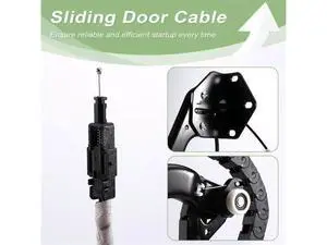 77Cm Sliding Door Cable Lower Bottom Roller Track Left N/S For Mercedes Sprinter /VW Crafter 2006- 77Cm Sliding Door Cable Lower Bottom Roller Track Left N/S For Mercedes Sprinter /VW Crafter 2006-