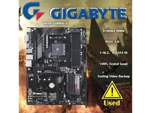 B450 GAMING X Motherboard 64GB DVI HDMI AM4 DDR4 ATX B450 Mainboard B450 GAMING X Motherboard 64GB DVI HDMI AM4 DDR4 ATX B450 Mainboard