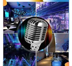 Professional Wired Vintage Classic Microphone Good Dynamic Moving Coil Mike Deluxe l Vocal Old Style Ktv Mic Mi Professional Wired Vintage Classic Microphone Good Dynamic Moving Coil Mike Deluxe l Vocal Old Style Ktv Mic Mi