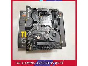 For Desktop Motherboard TUF GAMING X570-PLUS WI-FI Socket AM4 DDR4 128GB For R5 2600E 9 3900X Test Good For Desktop Motherboard TUF GAMING X570-PLUS WI-FI Socket AM4 DDR4 128GB For R5 2600E 9 3900X Test Good