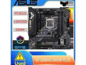 GAMING B460M-PLUS mATX B460 DDR4 6, SATA 6 Gbps, USB 3.2 Gen 1 128G A 1200 CPU Motherboard GAMING B460M-PLUS mATX B460 DDR4 6, SATA 6 Gbps, USB 3.2 Gen 1 128G A 1200 CPU Motherboard