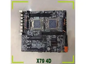 For Dual CPU X79 Motherboard LGA 2011 E5 DDR3 128GB E-ATX X79 4D For Dual CPU X79 Motherboard LGA 2011 E5 DDR3 128GB E-ATX X79 4D
