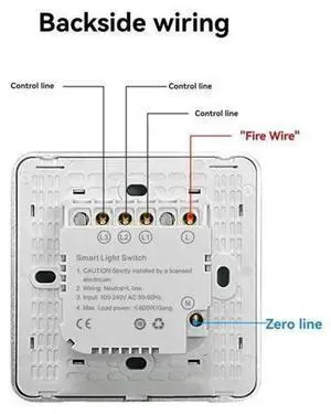 Tuya For Google Alexa Display Light Switch Glass Touch Three-Way Switch Home Control Tuya For Google Alexa Display Light Switch Glass Touch Three-Way Switch Home Control