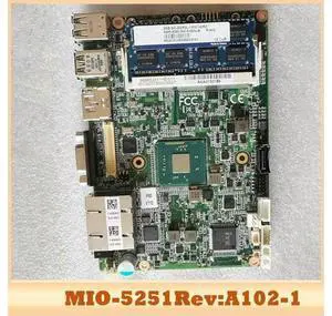 For Advantech Emb-edded industrial control motherboard MIO-5251Rev:A102-1 MIO-5251 For Advantech Emb-edded industrial control motherboard MIO-5251Rev:A102-1 MIO-5251
