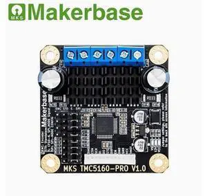 Makerbase MKS TMC5160-PRO High current 6A High Valtoge 8-60VDC Stepper Motor Driver SPI Mode Marlin Klipper 3D printer parts Makerbase MKS TMC5160-PRO High current 6A High Valtoge 8-60VDC Stepper Motor Driver SPI Mode Marlin Klipper 3D printer parts