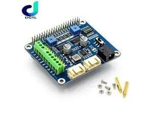 for Raspberry Pi 3 4 4B 3B 2 Channel DRV8825 Stepper Stepping Motor Driver Breakout Board HAT for RPI Plus Zero W WH Jetson for Raspberry Pi 3 4 4B 3B 2 Channel DRV8825 Stepper Stepping Motor Driver Breakout Board HAT for RPI Plus Zero W WH Jetson