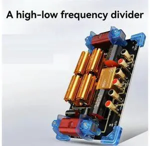 High Power 1800W 2 Way Speaker Crossover High Low Frequency Divider For Single 15 Inch/18 Inch Speakers High Power 1800W 2 Way Speaker Crossover High Low Frequency Divider For Single 15 Inch/18 Inch Speakers