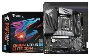 GA Z690M ELITE DDR4 ® Z690 DDR4 PCI-E 5.0 5333(O.C.) 128G Support 12 Gen Socket A 1700 GA Z690M ELITE DDR4 ® Z690 DDR4 PCI-E 5.0 5333(O.C.) 128G Support 12 Gen Socket A 1700