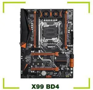 For X99 Motherboard LGA 2011-3 All Series DDR4 RECC 128GB M.2 NVME NGFF ATX Mainboard X99 BD4 For X99 Motherboard LGA 2011-3 All Series DDR4 RECC 128GB M.2 NVME NGFF ATX Mainboard X99 BD4