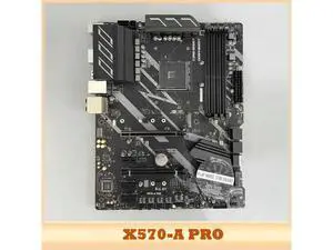 X570-A PRO Motherboard X570 DDR4 AM4 128G 4400 PCIE4.0 ATX RGB Crossfire Support X570-A PRO Motherboard X570 DDR4 AM4 128G 4400 PCIE4.0 ATX RGB Crossfire Support