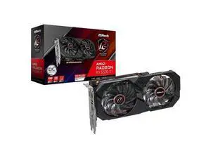 Phantom Gaming D Radeon RX 6500 XT 4GB GDDR6 PCI Express 4.0 Video Card RX6500XT PGD 4GO Phantom Gaming D Radeon RX 6500 XT 4GB GDDR6 PCI Express 4.0 Video Card RX6500XT PGD 4GO