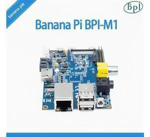Banana Pi BPI-M1 single board computer uses Allwinner A20 chip solution, with 1G RAM on board Banana Pi BPI-M1 single board computer uses Allwinner A20 chip solution, with 1G RAM on board