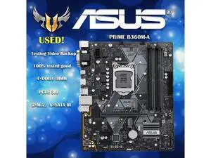 PRIME B360M-A With B360 A 1151 Micro-ATX Desktop Motherboard PRIME B360M-A With B360 A 1151 Micro-ATX Desktop Motherboard