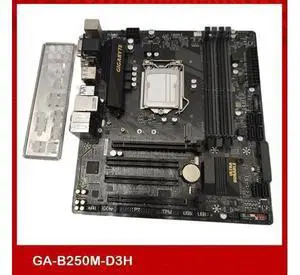 Motherboard For GA-B250M-D3H B250 LGA1151 4*DDR4 64GB Micro ATX Good Motherboard For GA-B250M-D3H B250 LGA1151 4*DDR4 64GB Micro ATX Good
