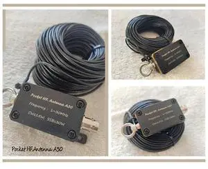 1-30Mhz Pocket Antenna A30 Shortwave Antenna Wideband End-Fed Antenna Shortwave Antenna 1-30Mhz Pocket Antenna A30 Shortwave Antenna Wideband End-Fed Antenna Shortwave Antenna