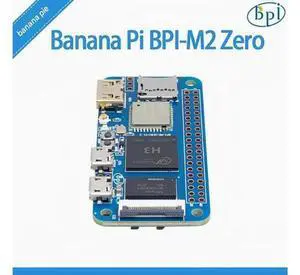 Banana Pi BPI-M2 Zero single-board computer uses Allwinner H3 chip design and has 512M RAM onboard Banana Pi BPI-M2 Zero single-board computer uses Allwinner H3 chip design and has 512M RAM onboard