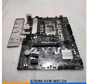 Desktop Motherboard DDR4 M.2 XLR PCle 4.0 HDMI 2.1 WiFi 6 B760M-AYW WIFI D4 Desktop Motherboard DDR4 M.2 XLR PCle 4.0 HDMI 2.1 WiFi 6 B760M-AYW WIFI D4