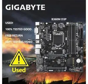 B360M D3P Motherboard M-ATX B360 A1151 DDR4 SATA3 M.2 DVI-I DP B360M D3P Motherboard M-ATX B360 A1151 DDR4 SATA3 M.2 DVI-I DP