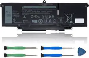 66DWX Laptop Battery Compatible with Dell Latitude 7340 7350 7440 7450 7640 7650 Series Notebook 086D0Y 86D0Y 00HYH8 0HYH8 11.4V 57Wh 4878mAh 66DWX Laptop Battery Compatible with Dell Latitude 7340 7350 7440 7450 7640 7650 Series Notebook 086D0Y 86D0Y 00HYH8 0HYH8 11.4V 57Wh 4878mAh