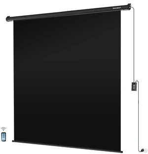 RAUBAY 78.7 x 86.6in Motorized Pull Down Black Screen Backdrop Collapsible Wall-Mount Background for Professional Video Production, Photography Studio, Video Conferencing and YouTube, TikTok Creator RAUBAY 78.7 x 86.6in Motorized Pull Down Black Screen Backdrop Collapsible Wall-Mount Background for Professional Video Production, Photography Studio, Video Conferencing and YouTube, TikTok Creator