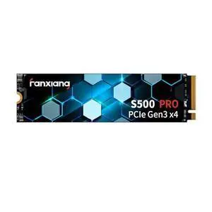 fanxiang S500 Pro 2TB NVMe SSD M.2 PCIe Gen3x4 2280 Internal Solid State Drive, SLC Cache 3D NAND TLC, Up to 3500MB/s, Compatible with Laptop and PC Desktops(Black) fanxiang S500 Pro 2TB NVMe SSD M.2 PCIe Gen3x4 2280 Internal Solid State Drive, SLC Cache 3D NAND TLC, Up to 3500MB/s, Compatible with Laptop and PC Desktops(Black)