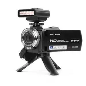 ORDRO HDV-V12 Video Camera Full HD Camcorder Digital Recorder | 1080P 30FPS 30MP | 3.0 Inch Rotation LCD | 16X Digital Zoom | Infrared Night Vision - Black (V12+LN-3 IR Light) ORDRO HDV-V12 Video Camera Full HD Camcorder Digital Recorder | 1080P 30FPS 30MP | 3.0 Inch Rotation LCD | 16X Digital Zoom | Infrared Night Vision - Black (V12+LN-3 IR Light)