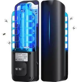 Flying Insect Trap Plug in Mosquito Bug Zapper Indoor Gnat Moth Catcher with 9W Night UV Light, 10 Sticky Glue Board Refills for Home Office Flying Insect Trap Plug in Mosquito Bug Zapper Indoor Gnat Moth Catcher with 9W Night UV Light, 10 Sticky Glue Board Refills for Home Office