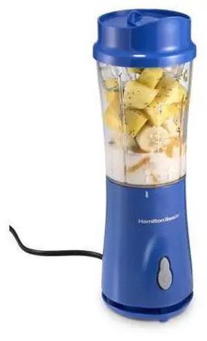 Portable Blender for Shakes and Smoothies, 14 Oz BPA Free Travel Cup & Lid, Durable Stainless Steel Blades, Personal Smoothie Blender, Blue, 51132G Portable Blender for Shakes and Smoothies, 14 Oz BPA Free Travel Cup & Lid, Durable Stainless Steel Blades, Personal Smoothie Blender, Blue, 51132G