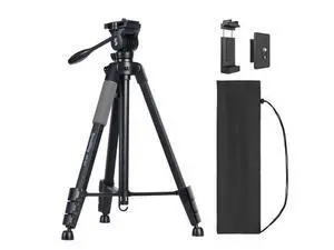 CT-07 Aluminum Camera Tripod Stand, 63.4" Travel Tripod for iPhone and Cameras, Phone Tripods with Quick-Switch Vertical/Horizontal Mount, Adjustable Angles & Max. 4kg Load CT-07 Aluminum Camera Tripod Stand, 63.4" Travel Tripod for iPhone and Cameras, Phone Tripods with Quick-Switch Vertical/Horizontal Mount, Adjustable Angles & Max. 4kg Load