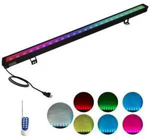 39.4 INCH RGB LED Wall Washer Light with Remote, IP67 Waterproof RGB Wall Light for Outdoor Garden, City Buildings, Indoor Decor, Stage Lighting, and Commercial Displays 39.4 INCH RGB LED Wall Washer Light with Remote, IP67 Waterproof RGB Wall Light for Outdoor Garden, City Buildings, Indoor Decor, Stage Lighting, and Commercial Displays