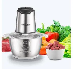 Food Processor, Meat Grinder with 1 Bowl 8 Cup, Electric Food Chopper with 4 Large Sharp Blades for Meat, Fruits, Vegetables, Baby Food, Nuts, 2 Speed Food Processor, Meat Grinder with 1 Bowl 8 Cup, Electric Food Chopper with 4 Large Sharp Blades for Meat, Fruits, Vegetables, Baby Food, Nuts, 2 Speed