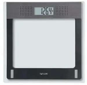 Talking Bathroom Scale for Seniors, 440 lb Capacity Glass Digital Body Weight Scale with Loud Voice Readout, Gray Talking Bathroom Scale for Seniors, 440 lb Capacity Glass Digital Body Weight Scale with Loud Voice Readout, Gray