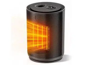 Portable Ceramic Space Heater w/Thermostat, 1500W Indoor Electric Mini Heater Fan with Overheat & Tip-Over Protection, PTC Ceramic Fast Safety Heat for Office Room Dorm Desk Portable Ceramic Space Heater w/Thermostat, 1500W Indoor Electric Mini Heater Fan with Overheat & Tip-Over Protection, PTC Ceramic Fast Safety Heat for Office Room Dorm Desk