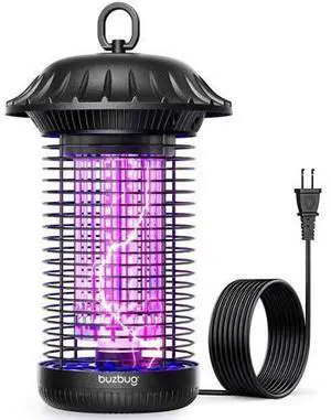 LED Bug Zapper Indoor Outdoor, Up to 50,000 Hours Lifespan Lamps, 6.5 ft Power Cord, High-Voltage, Mosquito Zapper, Fly Trap Mosquito Trap, Fly Killer Fly Zapper -MO008C LED Bug Zapper Indoor Outdoor, Up to 50,000 Hours Lifespan Lamps, 6.5 ft Power Cord, High-Voltage, Mosquito Zapper, Fly Trap Mosquito Trap, Fly Killer Fly Zapper -MO008C