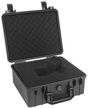 Protective Hard Case Shockproof Water-resistant with Customized DIY Foam Insert fit for Camera, etc, 11 X 9.5 X 5-Inch Protective Hard Case Shockproof Water-resistant with Customized DIY Foam Insert fit for Camera, etc, 11 X 9.5 X 5-Inch
