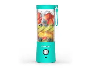 2 Portable Blender for Smoothies & Shakes - BlendJet Cordless Personal & Small Blender, USB-C Rechargeable & Self Cleaning - (Mint, 16 oz.) 2 Portable Blender for Smoothies & Shakes - BlendJet Cordless Personal & Small Blender, USB-C Rechargeable & Self Cleaning - (Mint, 16 oz.)