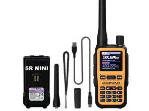 UV-5R Mini Two Way Radio BF-5R Mini Walkie Talkie Wireless Power Adjustable Tiny Size Frequency Copy 999 Channels Type-C Portable Ham Walkie Talkie (Orange) UV-5R Mini Two Way Radio BF-5R Mini Walkie Talkie Wireless Power Adjustable Tiny Size Frequency Copy 999 Channels Type-C Portable Ham Walkie Talkie (Orange)