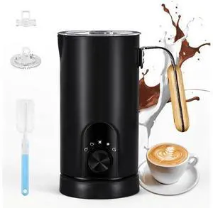 2026 Upgraded Milk Frother and Steamer, 19.9 OZ Detachable Milk Frother for Coffee with Temperature Display, 5 in 1 Large Capacity Automatic Warm and Cold Foam Maker for Coffee, Latte, Cappuccino 2026 Upgraded Milk Frother and Steamer, 19.9 OZ Detachable Milk Frother for Coffee with Temperature Display, 5 in 1 Large Capacity Automatic Warm and Cold Foam Maker for Coffee, Latte, Cappuccino