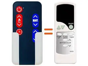 Replacement Remote Control for Signature by Ashley Electric Fireplace EF16-60 W100-22 W901-68 Replacement Remote Control for Signature by Ashley Electric Fireplace EF16-60 W100-22 W901-68