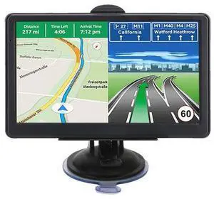 Car GPS Navigation System with 7 inch Display, 2025 Maps, Free Lifetime Updates for RV, Truck, Commercial Drivers, Semi Trucker with Custom Routing Car GPS Navigation System with 7 inch Display, 2025 Maps, Free Lifetime Updates for RV, Truck, Commercial Drivers, Semi Trucker with Custom Routing
