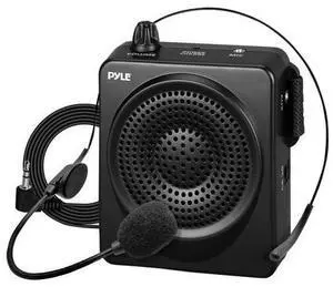 Portable PA Speaker and Voice Amplifier: Compact Waistband with Rechargeable Battery, Includes Headset Microphone & 3.5mm Aux Jack - Ideal for Tour Guides, Teachers, and Meetings Portable PA Speaker and Voice Amplifier: Compact Waistband with Rechargeable Battery, Includes Headset Microphone & 3.5mm Aux Jack - Ideal for Tour Guides, Teachers, and Meetings