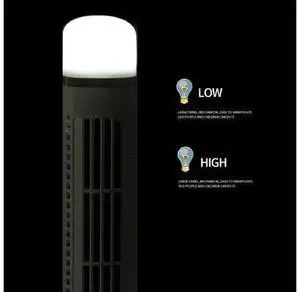 Bladeless Tower Fan, Portable USB Desk Fan with Light for Home Bedroom Office, Tower Fan for Bedroom, Tower Fans That Blow Cold Air, Tall Fans for Bedroom (Black) Bladeless Tower Fan, Portable USB Desk Fan with Light for Home Bedroom Office, Tower Fan for Bedroom, Tower Fans That Blow Cold Air, Tall Fans for Bedroom (Black)