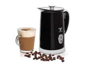 Electric Milk Frother For Making Latte, Cappuccino, Hot Chocolate, Automatic Cold Hot Milk Frother & Warmer, Foam Maker, Auto Shut-Off, Detachable Base & Non-Stick Interior. Electric Milk Frother For Making Latte, Cappuccino, Hot Chocolate, Automatic Cold Hot Milk Frother & Warmer, Foam Maker, Auto Shut-Off, Detachable Base & Non-Stick Interior.
