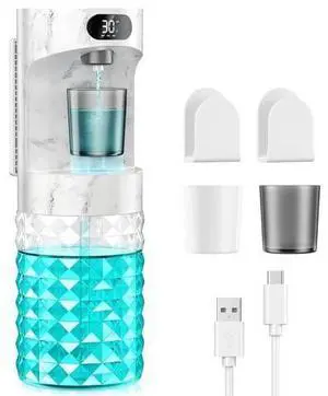 Automatic Mouthwash Dispenser for Bathroom,20.29 oz Mouth Wash Dispensers Bathroom Accessories Set with Magnetic Cups,4 Modes Wall Mounted Touchless Electric Mouthwash Dispensers for Home Kids Family Automatic Mouthwash Dispenser for Bathroom,20.29 oz Mouth Wash Dispensers Bathroom Accessories Set with Magnetic Cups,4 Modes Wall Mounted Touchless Electric Mouthwash Dispensers for Home Kids Family