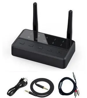 Bluetooth 5.4 Receiver for Home Stereo,Low Latency HD Music Audio Bluetooth Adapter, Suitable for Speakers/Wired Speakers/Home Audio Music Streaming Stereo System, Supports AUX/RCA/USB Bluetooth 5.4 Receiver for Home Stereo,Low Latency HD Music Audio Bluetooth Adapter, Suitable for Speakers/Wired Speakers/Home Audio Music Streaming Stereo System, Supports AUX/RCA/USB