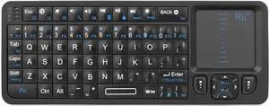 Rii K06 Mini Bluetooth Keyboard,Backlit 2.4GHz Wireless Keyboard with IR Learning, Portable Lightweight with Touchpad Compatible with Android TV Box/Mac/Windows/HTPC (2.4G and Bluetooth) Rii K06 Mini Bluetooth Keyboard,Backlit 2.4GHz Wireless Keyboard with IR Learning, Portable Lightweight with Touchpad Compatible with Android TV Box/Mac/Windows/HTPC (2.4G and Bluetooth)