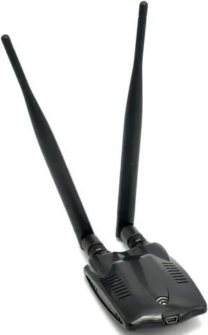 QURO for Atheros AR9271 802.11 b/g/n 150Mbps USB Wireless WiFi Adapter with 2x 6dBi WiFi Antenna for Windows 7/8/10/Kali Linux QURO for Atheros AR9271 802.11 b/g/n 150Mbps USB Wireless WiFi Adapter with 2x 6dBi WiFi Antenna for Windows 7/8/10/Kali Linux