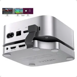 Mac Mini M4 Dock Stand with DP 4K 144Hz & HDMI 4K 60Hz, Mac Mini M4 Pro Hub with 4TB NVMe SSD Enclosure (SSD NOT Included), 3 USB A 2.0, SD/TF 3.0, 3.5mm Audio/Mic, USB C Hub for Mac Mini 2024 Mac Mini M4 Dock Stand with DP 4K 144Hz & HDMI 4K 60Hz, Mac Mini M4 Pro Hub with 4TB NVMe SSD Enclosure (SSD NOT Included), 3 USB A 2.0, SD/TF 3.0, 3.5mm Audio/Mic, USB C Hub for Mac Mini 2024